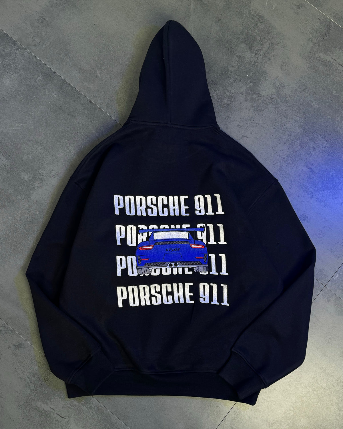 Embroidered Porsche 911 Hoodie