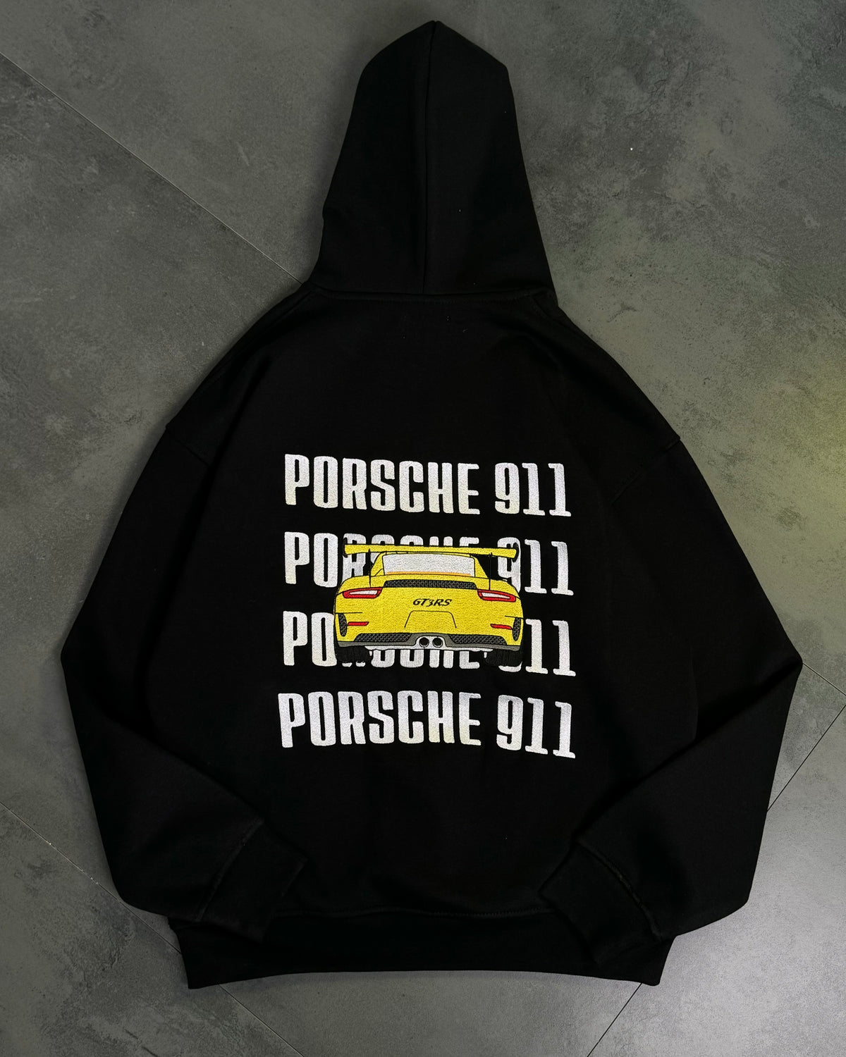 Embroidered Porsche 911 Hoodie