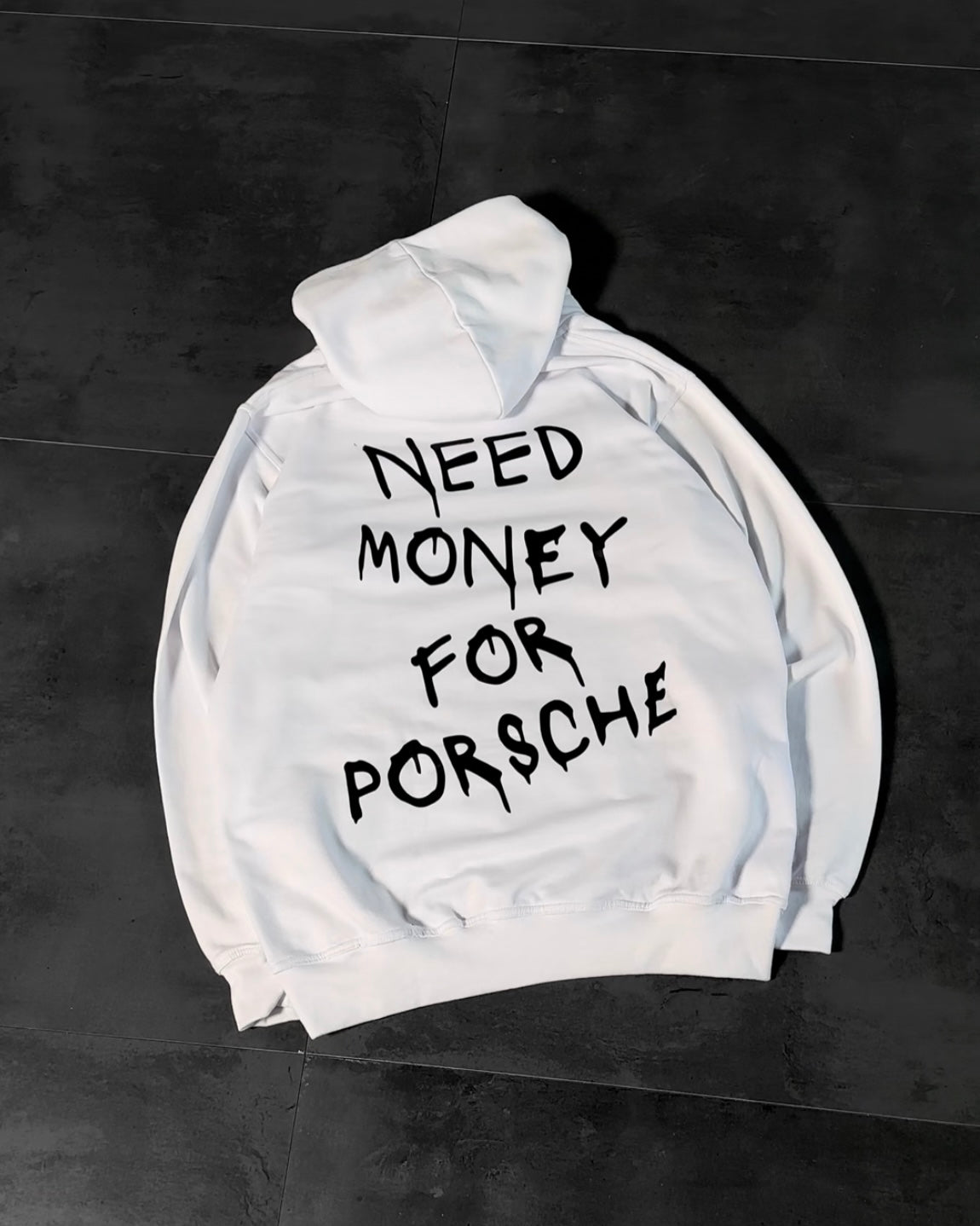 Need Money For Porsche Hoodie 380 GSM – Bloza