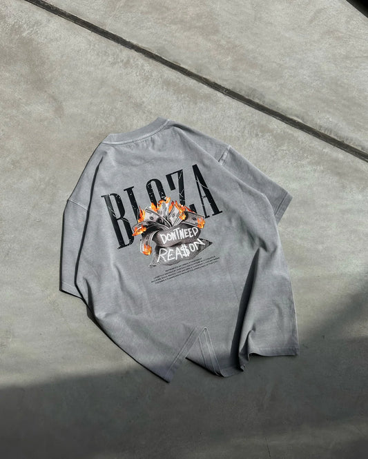 DONT NEED REASON TSHIRT LARGE GREY