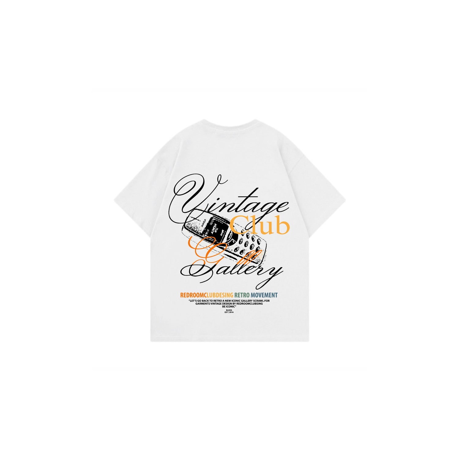 vintage club retro graphic streetwear t-shirt UAE