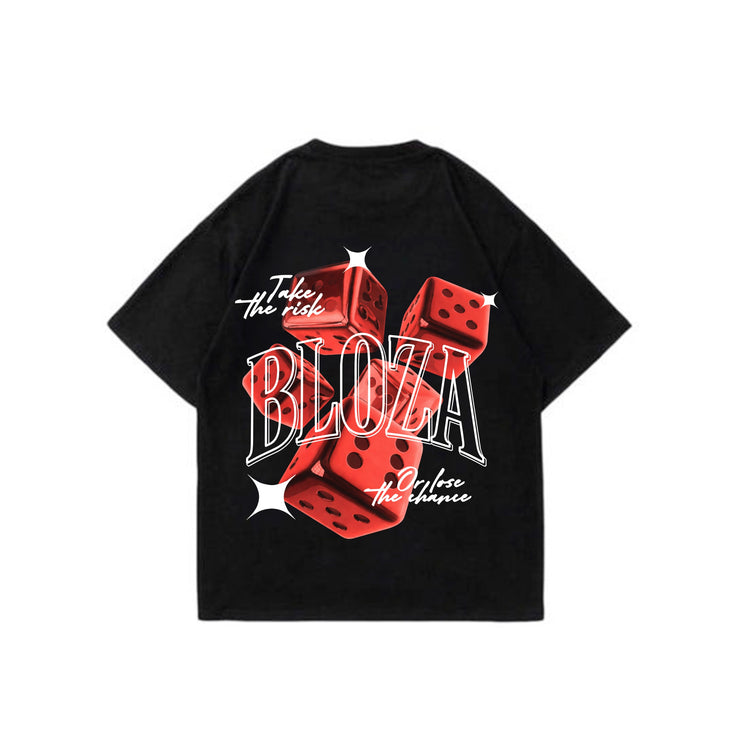 take the risk motivational graphic streetwear t-shirt UAE