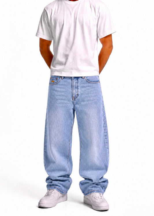 Light Wash BAGGY JEANS DROP 7