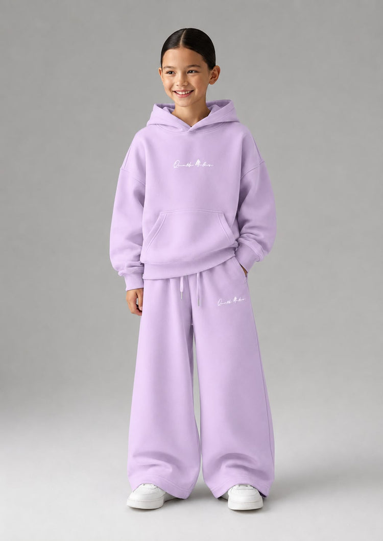 KIDS BLOZA OPEN PANTS & HOODIE 450 GSM SET