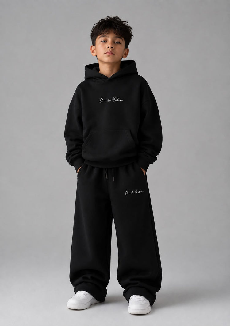 KIDS BLOZA OPEN PANTS & HOODIE 450 GSM SET