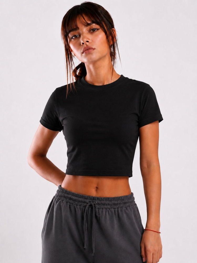 FEMALE CROP TOP T-SHIRT