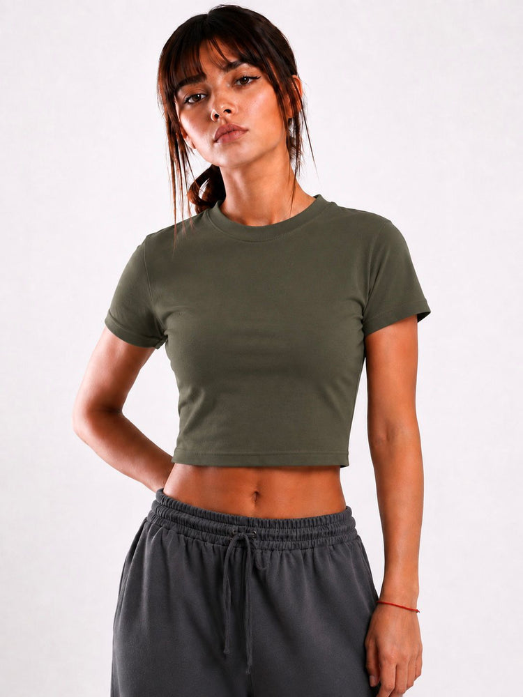 FEMALE CROP TOP T-SHIRT