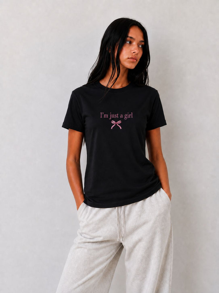 IM JUST A GIRL T-SHIRT