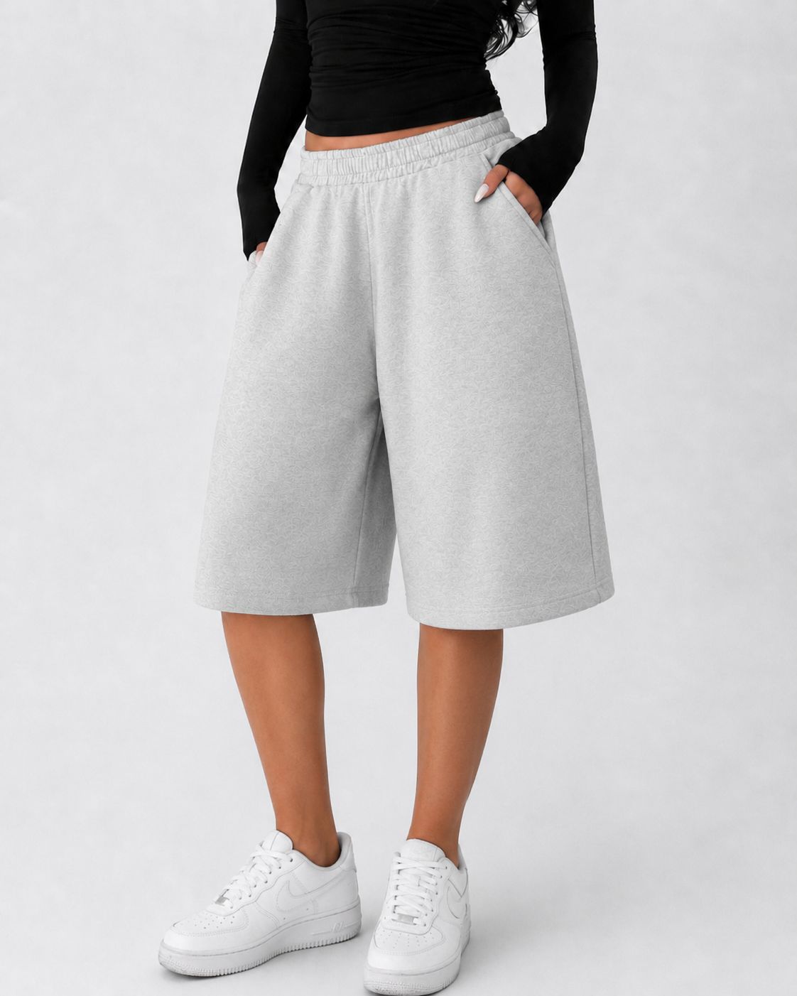 FEMALE SWEATSHORT DROP