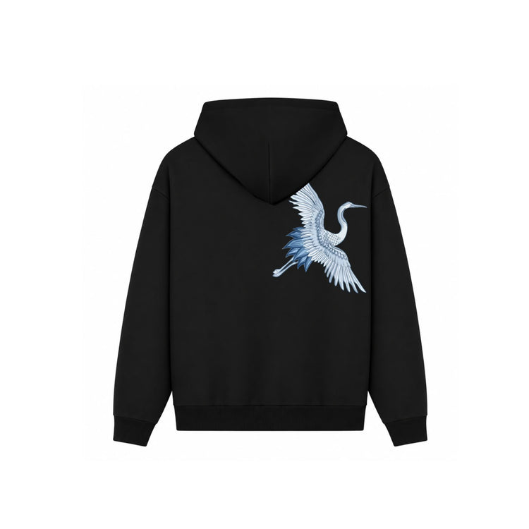 Bloza Blue Crane Hoodie