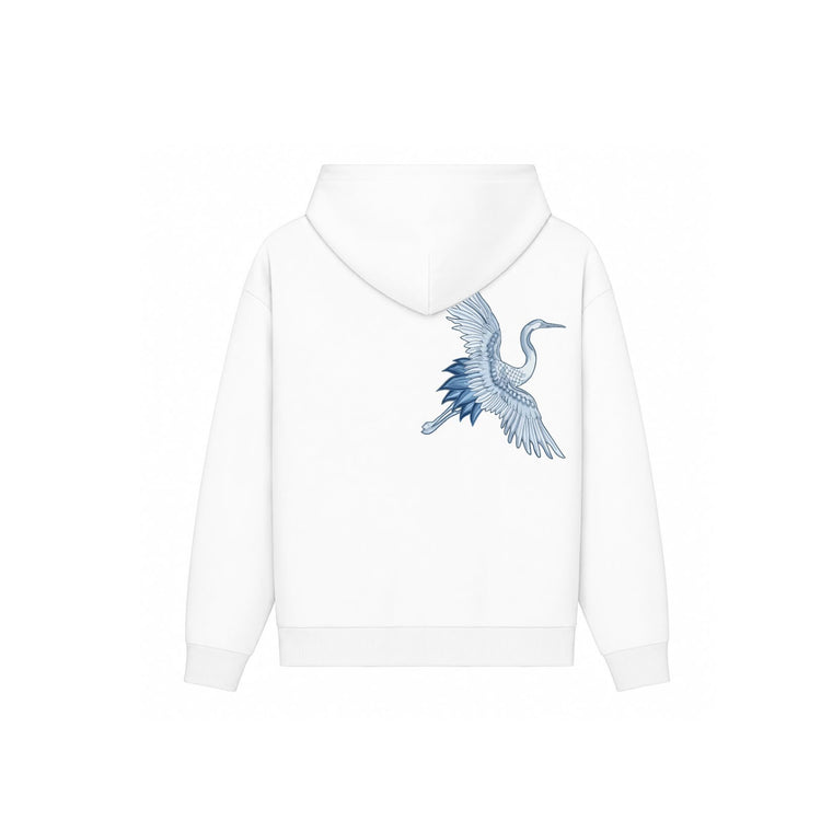 Bloza Blue Crane Hoodie