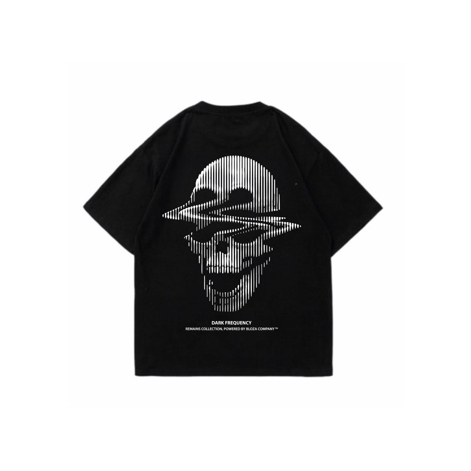 dark frequency gothic oversized streetwear t-shirt UAE