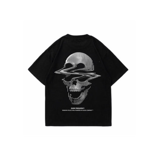 dark frequency gothic oversized streetwear t-shirt UAE