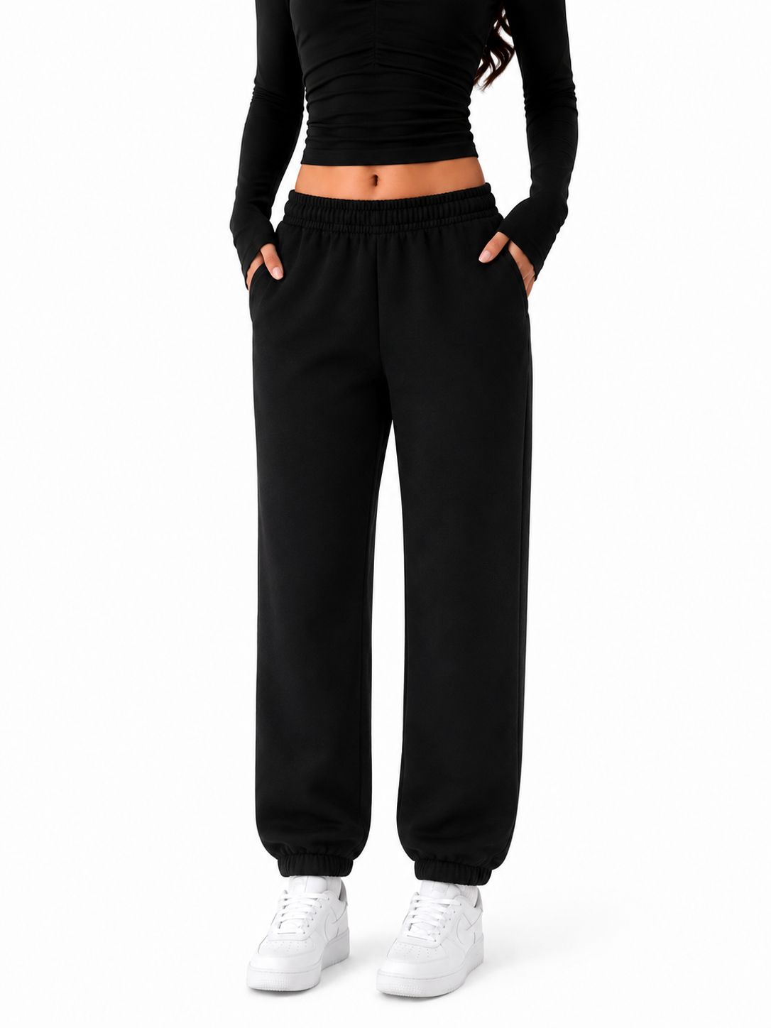 JOGGERS FEMALE SWEATPANTS DROP