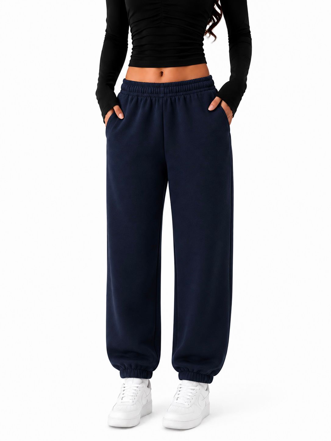 JOGGERS FEMALE SWEATPANTS DROP