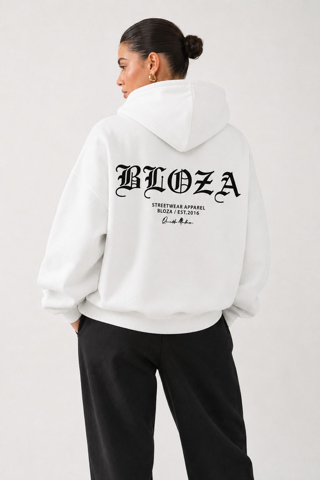 BLOZA SIGNATURE OVERSIZE FEMALE HOODIE