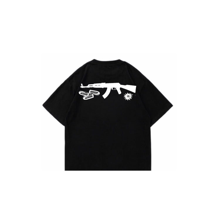 Bloza AK-47 Graphic Tee - Black - Back