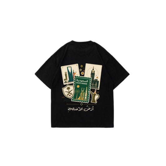 Ard Al Asala oversize t-shirt black back