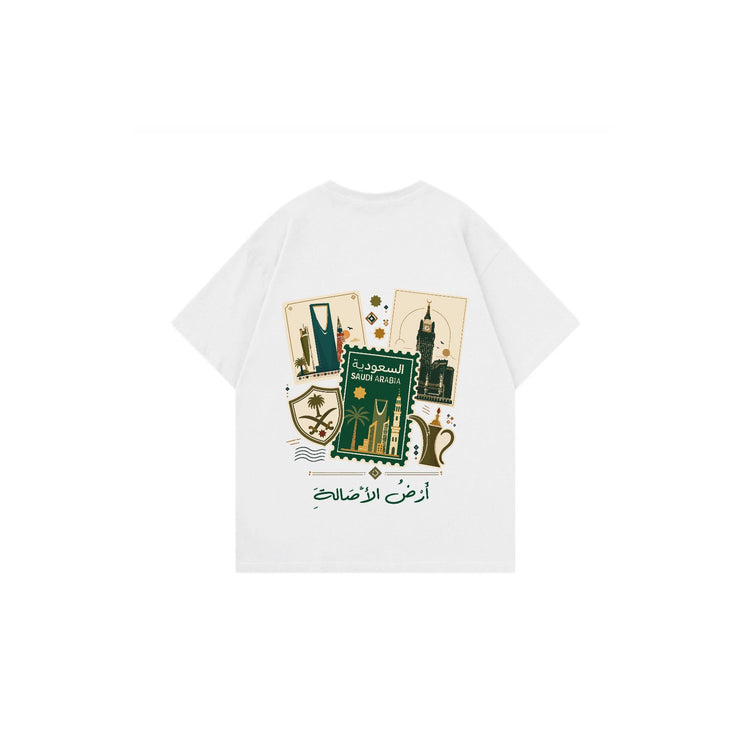Ard Al Asala oversize t-shirt white back