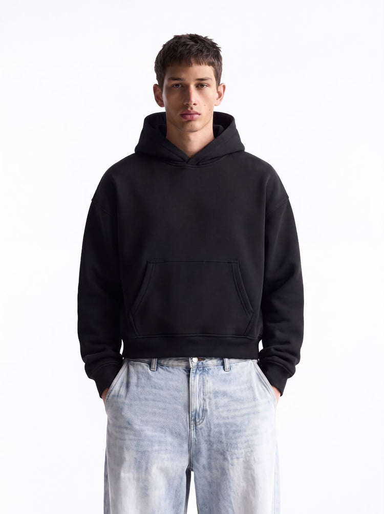 Bloza Essential Oversized Hoodie - Black