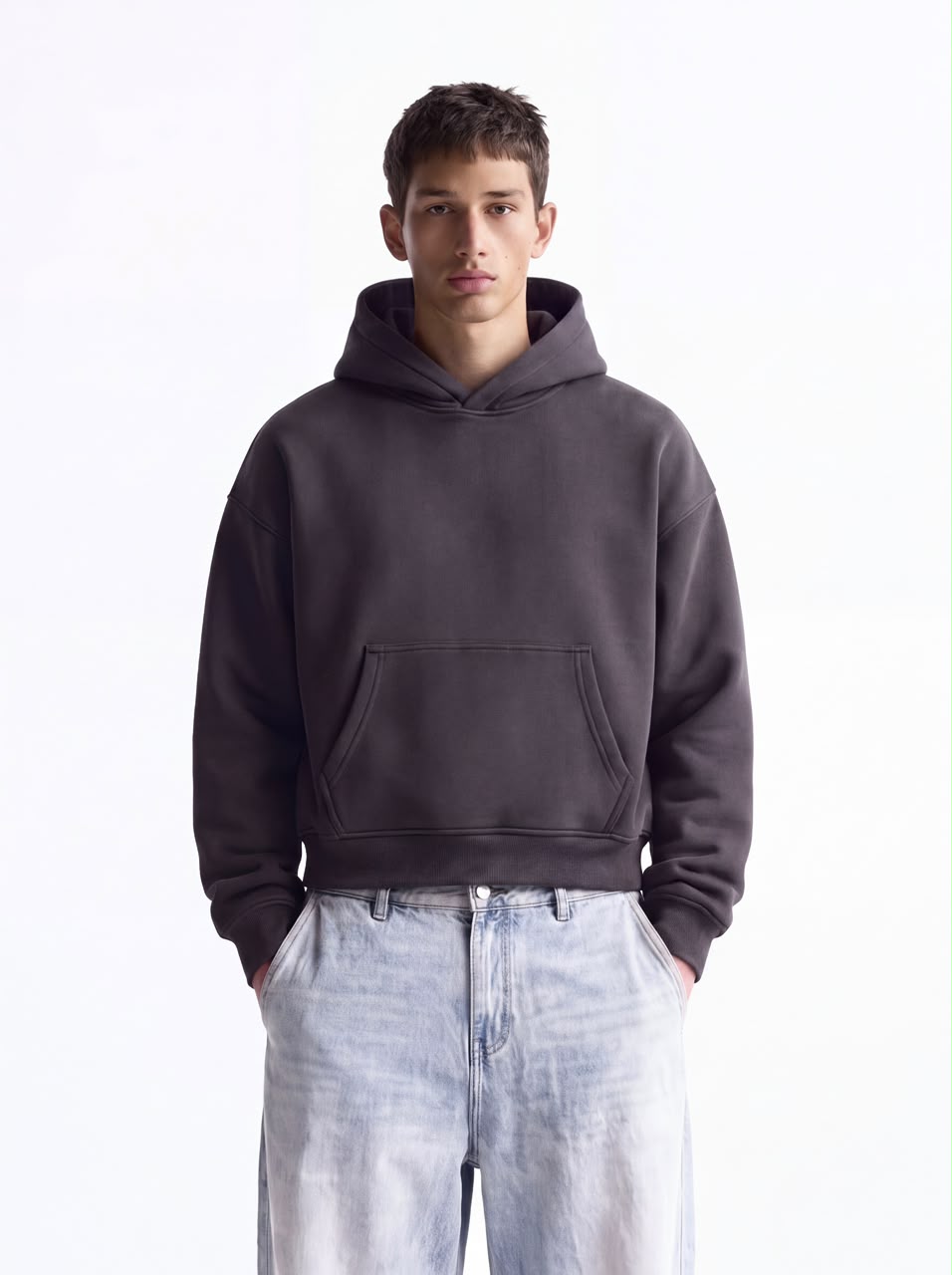 Bloza Essential Oversized Hoodie - Charcoal