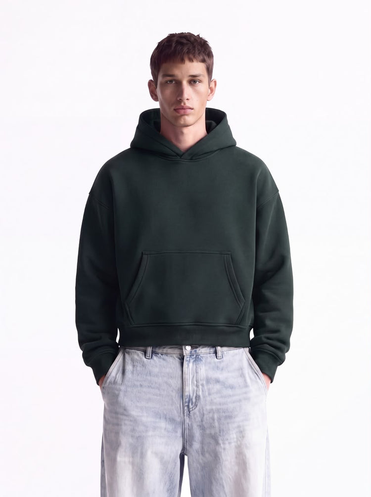 Bloza Essential Oversized Hoodie - Forest Green