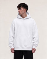 Plain hoodie 380 GSM in white