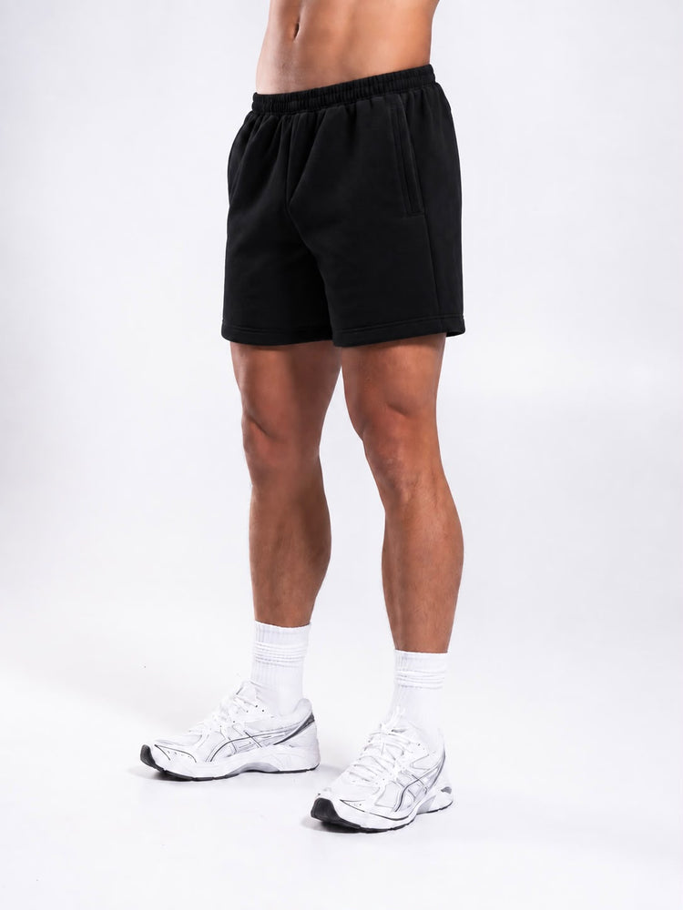 Plain shorts black