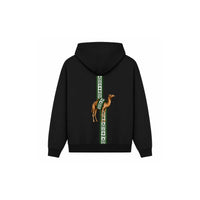 Saudi Arabia hoodie black back