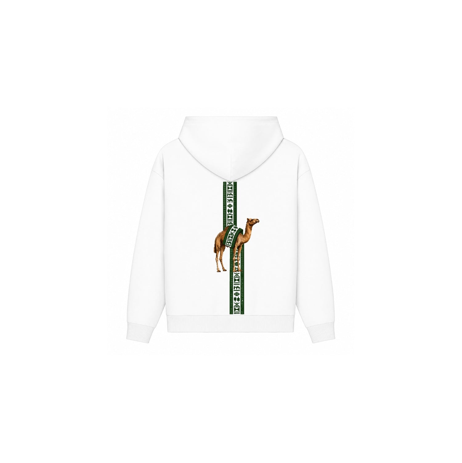 Saudi Arabia hoodie white back
