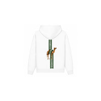 Saudi Arabia hoodie white back