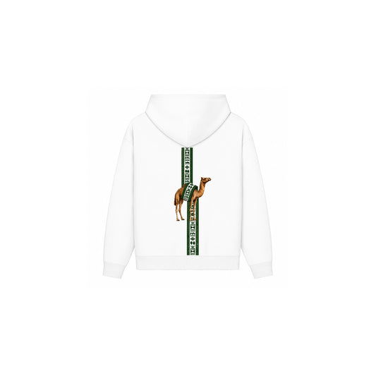 Saudi Arabia hoodie white back