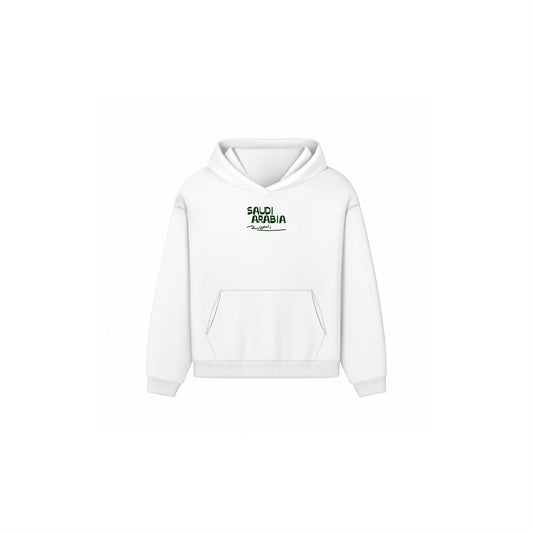 Saudi Arabia hoodie white