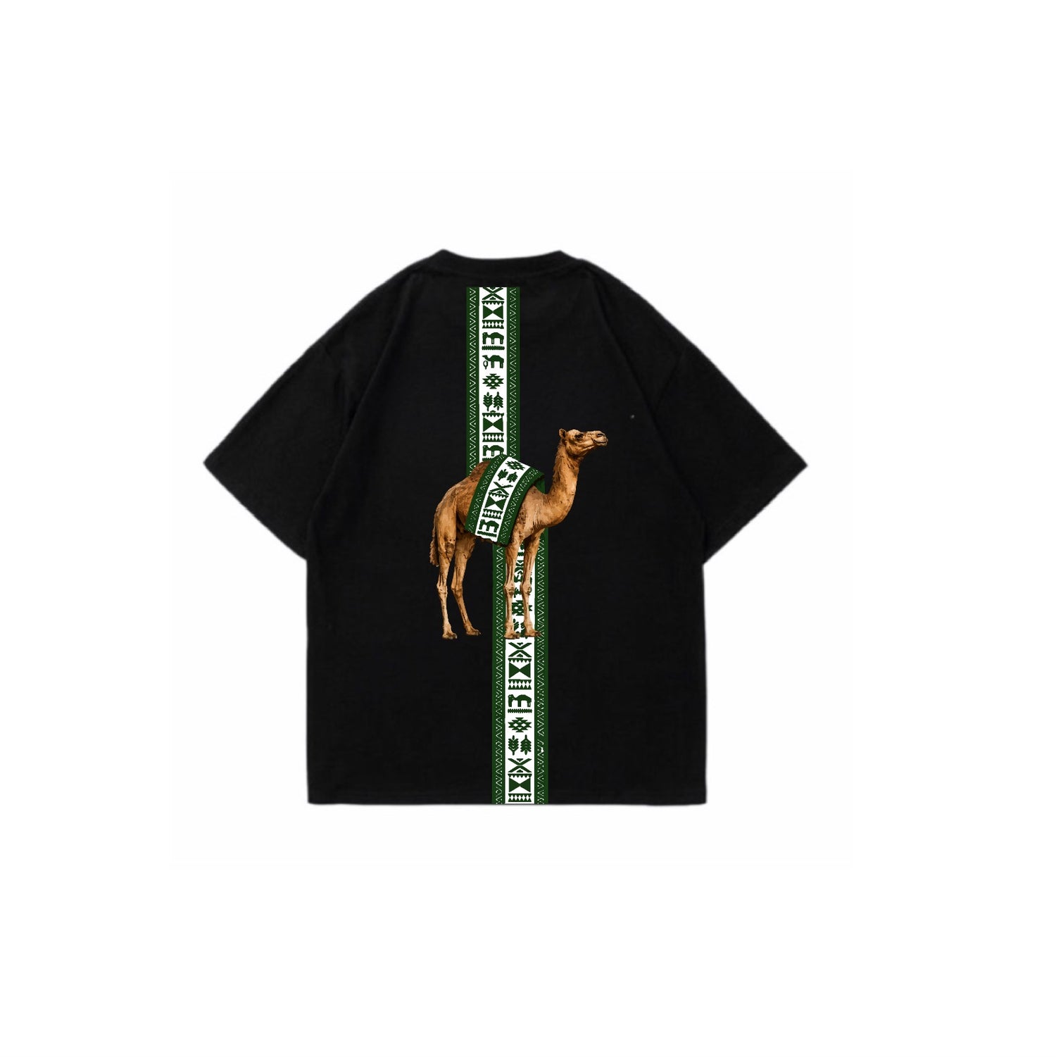 Saudi Arabia oversize t-shirt black back