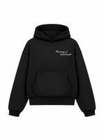 Bloza Talented People Box Cut Hoodie - Black - Front