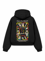 Bloza Timeless Box Cut Hoodie - Black - Back