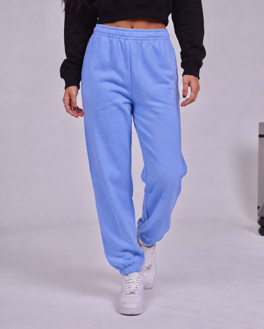 Oversized sweatpants baby blue