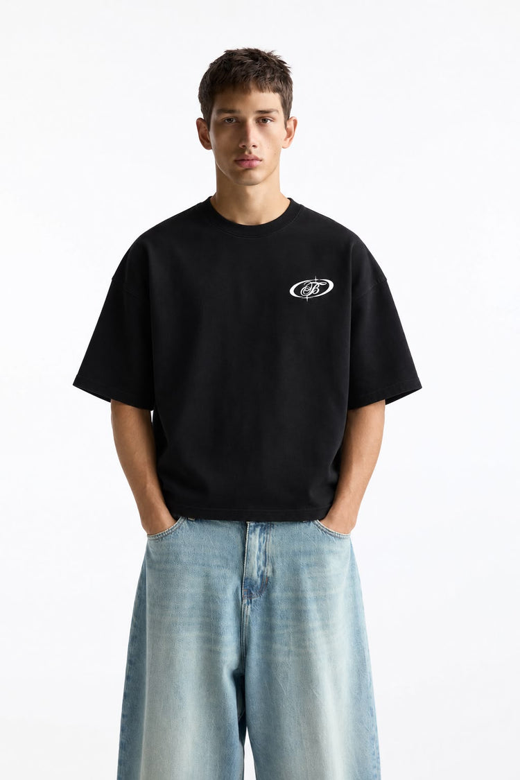 Bloza Club Core Collection Tee - Black Front