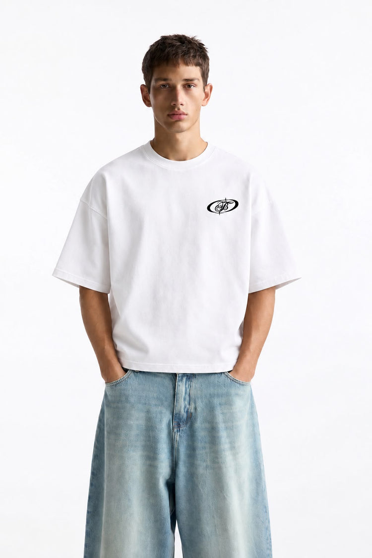 Bloza Club Core Collection Tee - White Front