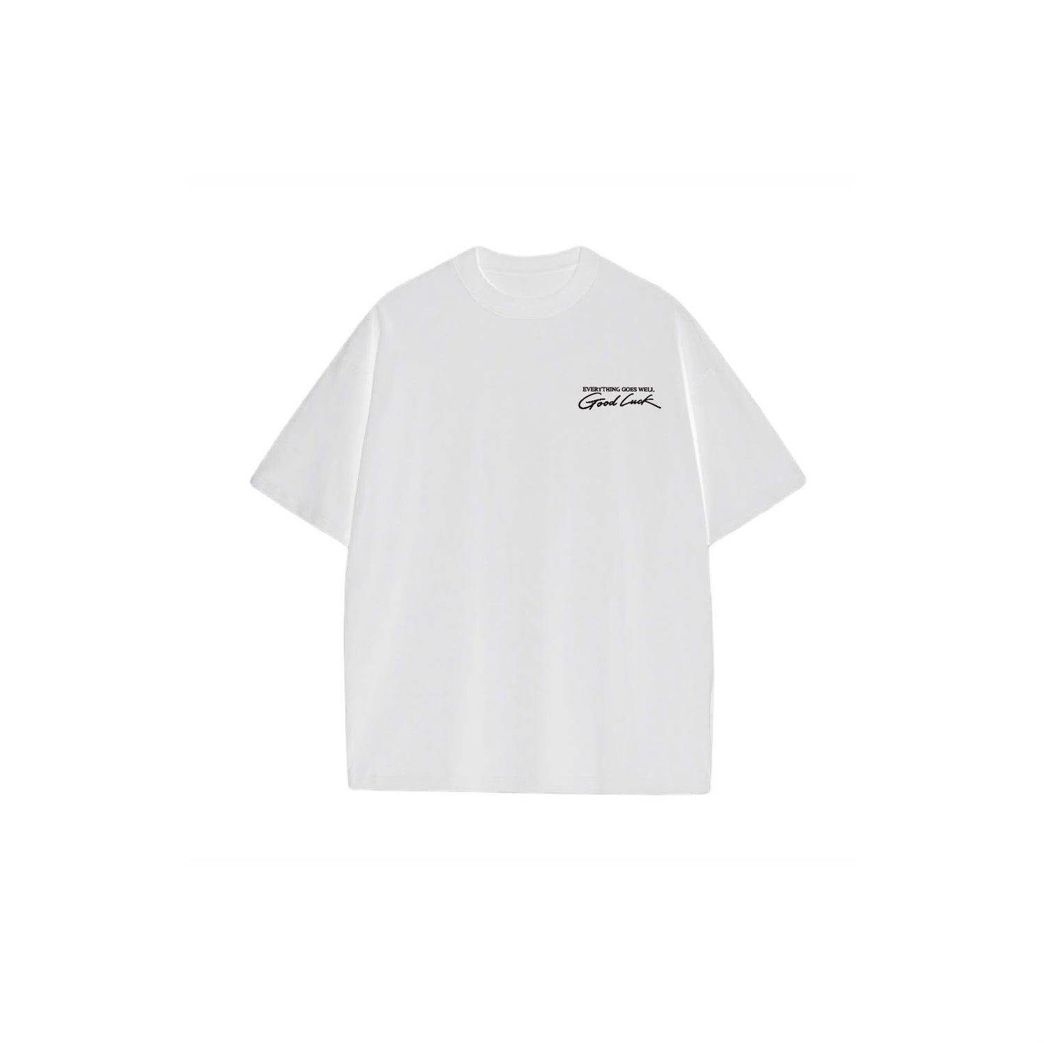 Good Luck Dragon oversize t-shirt white front