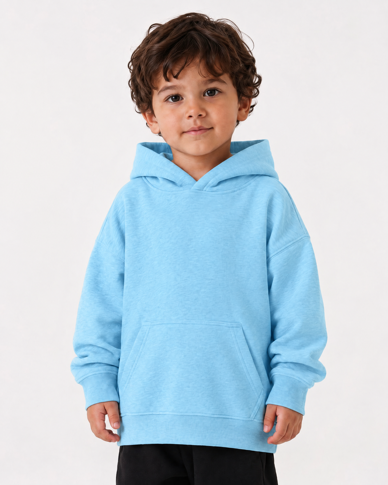 KIDS NORMAL HOODIE - BOYS - 3-4 YEARS | Baby blue
