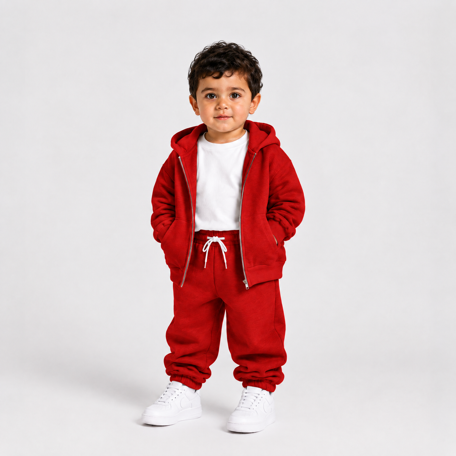 KIDS SWEATSUIT - BOYS - 1-2 YEARS | Red