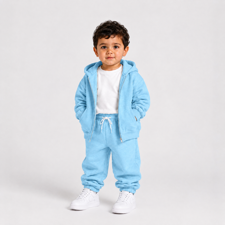 KIDS SWEATSUIT - BOYS - 1-2 YEARS | Baby blue