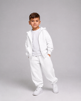 KIDS SWEATSUIT - BOYS - 5-6 YEARS | White
