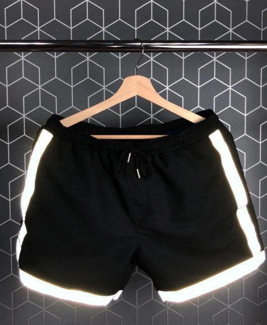 Reflective Stripes Shorts Small