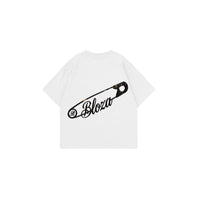 Bloza Safety Pin Tee - Black - Front