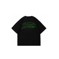 Bloza Stay Focused Tee - Black - Back