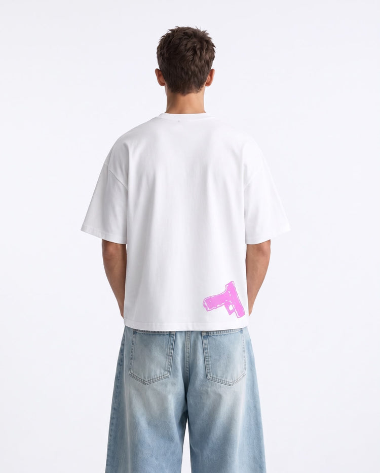 Bloza Trust No One Tee - White Back