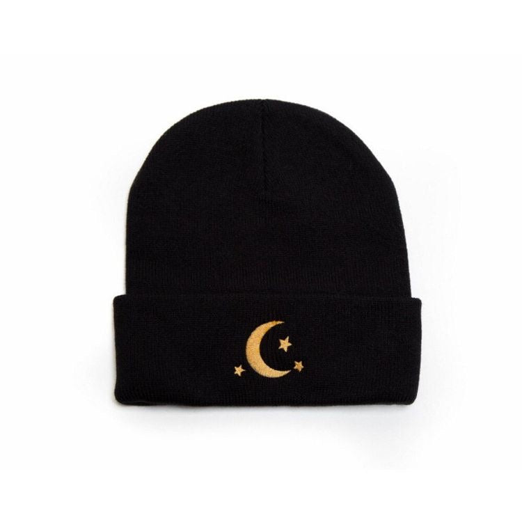 Crescent Moon Beanie