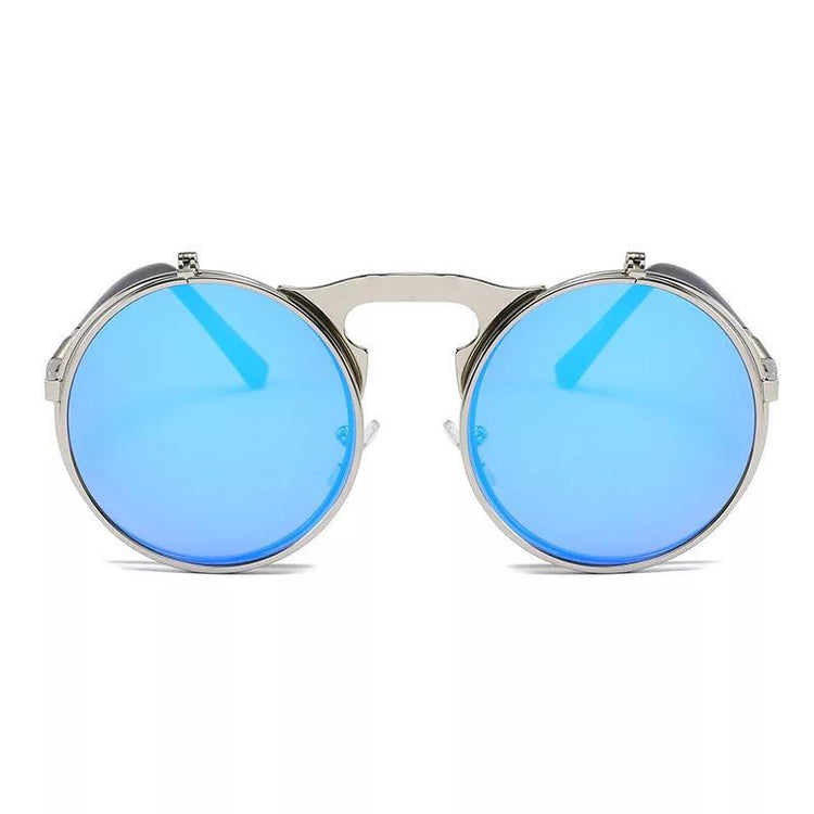 Round Flip up Unisex Sunglasses